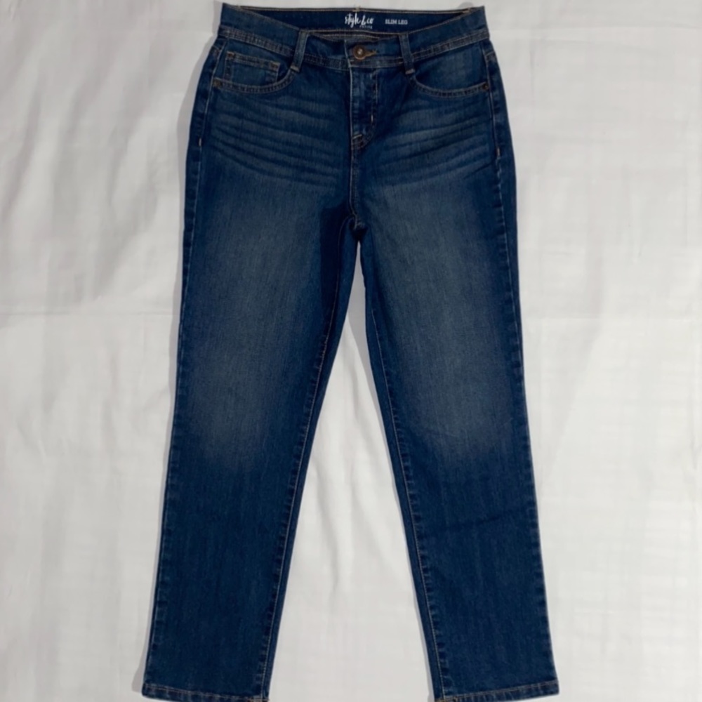 Style & Co Petite Slim Leg Jeans - Picture 7 of 10